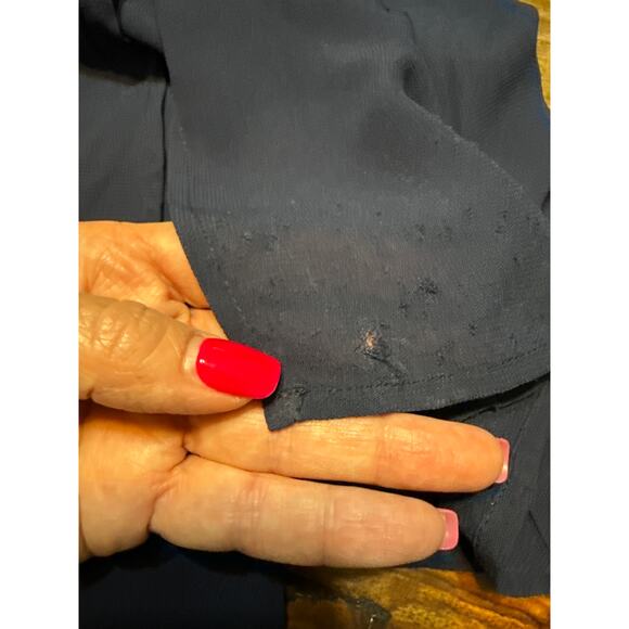 Reformation Igrid Strapless Navy Lined gown Size 4 Maxi - Picture 15 of 15